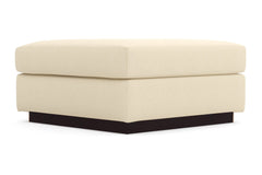 Nora Ottoman :: Leg Finish: Espresso / Size: 35x35