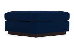 Nora Ottoman :: Leg Finish: Espresso / Size: 35x35