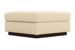 Nora Ottoman :: Leg Finish: Espresso / Size: 35x35