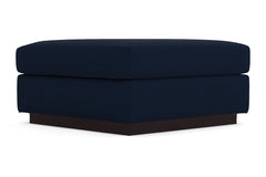 Nora Ottoman :: Leg Finish: Espresso / Size: 35x35