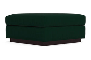 Nora Ottoman :: Leg Finish: Espresso / Size: 35x35