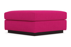 Nora Ottoman :: Leg Finish: Espresso / Size: 35x35