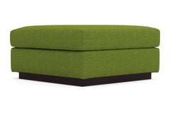 Nora Ottoman :: Leg Finish: Espresso / Size: 35x35