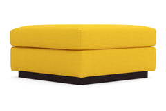 Nora Ottoman :: Leg Finish: Espresso / Size: 35x35