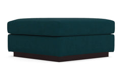 Nora Ottoman :: Leg Finish: Espresso / Size: 35x35