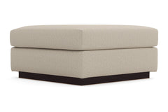 Nora Ottoman :: Leg Finish: Espresso / Size: 35x35