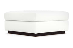 Nora Ottoman :: Leg Finish: Espresso / Size: 35x35