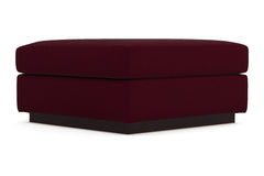 Nora Ottoman :: Leg Finish: Espresso / Size: 35x35