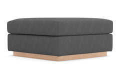 Nora Ottoman :: Leg Finish: Natural / Size: 35x35