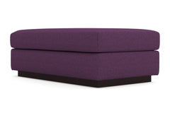 Nora Ottoman :: Leg Finish: Espresso / Size: 28x48