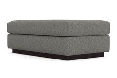 Nora Ottoman :: Leg Finish: Espresso / Size: 28x48