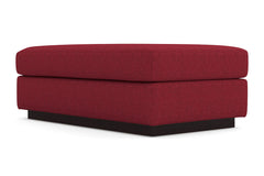 Nora Ottoman :: Leg Finish: Espresso / Size: 28x48