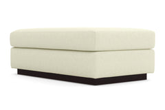 Nora Ottoman :: Leg Finish: Espresso / Size: 28x48