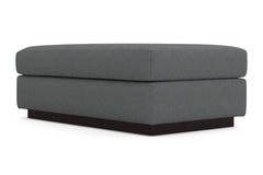 Nora Ottoman :: Leg Finish: Espresso / Size: 28x48