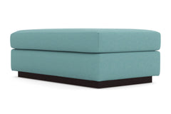 Nora Ottoman :: Leg Finish: Espresso / Size: 28x48