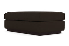 Nora Ottoman :: Leg Finish: Espresso / Size: 28x48