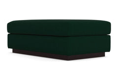 Nora Ottoman :: Leg Finish: Espresso / Size: 28x48