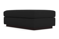 Nora Ottoman :: Leg Finish: Espresso / Size: 28x48