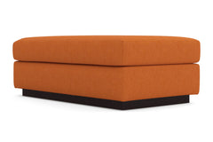 Nora Ottoman :: Leg Finish: Espresso / Size: 28x48