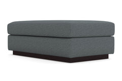 Nora Ottoman :: Leg Finish: Espresso / Size: 28x48
