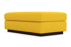 Nora Ottoman :: Leg Finish: Espresso / Size: 28x48