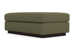 Nora Ottoman :: Leg Finish: Espresso / Size: 28x48