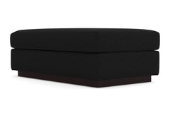 Nora Ottoman :: Leg Finish: Espresso / Size: 28x48