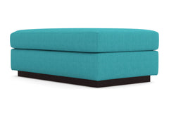 Nora Ottoman :: Leg Finish: Espresso / Size: 28x48