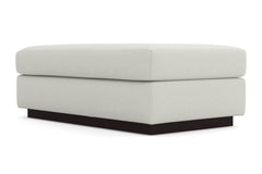 Nora Ottoman :: Leg Finish: Espresso / Size: 28x48