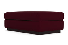Nora Ottoman :: Leg Finish: Espresso / Size: 28x48