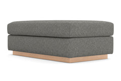 Nora Ottoman :: Leg Finish: Natural / Size: 28x48