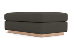 Nora Ottoman :: Leg Finish: Natural / Size: 28x48