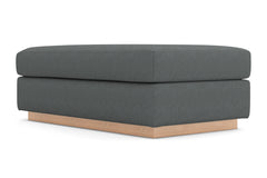 Nora Ottoman :: Leg Finish: Natural / Size: 28x48