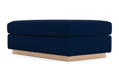 Nora Ottoman :: Leg Finish: Natural / Size: 28x48