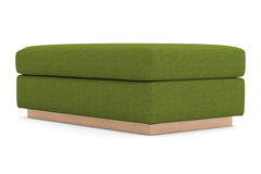 Nora Ottoman :: Leg Finish: Natural / Size: 28x48