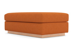 Nora Ottoman :: Leg Finish: Natural / Size: 28x48