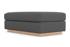 Nora Ottoman :: Leg Finish: Natural / Size: 28x48