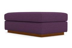 Nora Ottoman :: Leg Finish: Pecan / Size: 28x48