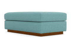 Nora Ottoman :: Leg Finish: Pecan / Size: 28x48