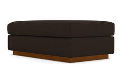 Nora Ottoman :: Leg Finish: Pecan / Size: 28x48