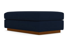 Nora Ottoman :: Leg Finish: Pecan / Size: 28x48