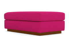 Nora Ottoman :: Leg Finish: Pecan / Size: 28x48
