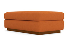 Nora Ottoman :: Leg Finish: Pecan / Size: 28x48