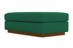 Nora Ottoman :: Leg Finish: Pecan / Size: 28x48