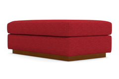 Nora Ottoman :: Leg Finish: Pecan / Size: 28x48
