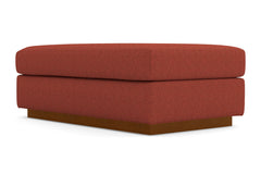 Nora Ottoman :: Leg Finish: Pecan / Size: 28x48