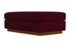 Nora Ottoman :: Leg Finish: Pecan / Size: 28x48