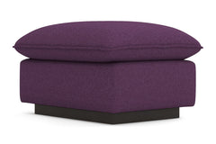 Olivia Ottoman :: Leg Finish: Espresso / Size: 23x30