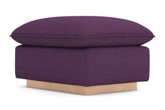Olivia Ottoman :: Leg Finish: Natural / Size: 23x30