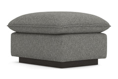 Olivia Ottoman :: Leg Finish: Espresso / Size: 23x30